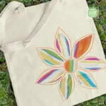 Multicolor Tote Bag