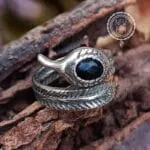 Leaf Iris Ring