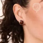 Sunstone Glow Earrings - Image 2