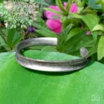 Αθηνά βραχιόλι cuff με αυξομειούμενο μέγεθος από επάργυρο μπρούντζο