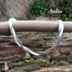 Βραχιόλι Harmony Silver από ατσάλι, διπλή αλυσίδα ψαροκόκκαλο, 17+3cm, κωδικός BF03.00010