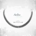 Αλυσίδα λαιμού Urban Chain Necklace από ανοξείδωτο ατσάλι, γκουρμέτ διαμαντέ 11.5x8.5mm μήκος 45cm