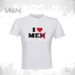 I LOVE ME γυναικείο κροπ T-shirt από οργανικό βαμβάκι πενιέ με μοντέρνο self love print – λευκό crop top BF22.00001