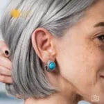 Mystic Turquoise Earrings - Image 2