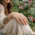 Artemis ασημί δαχτυλίδι από τη συλλογή Autumn Muse