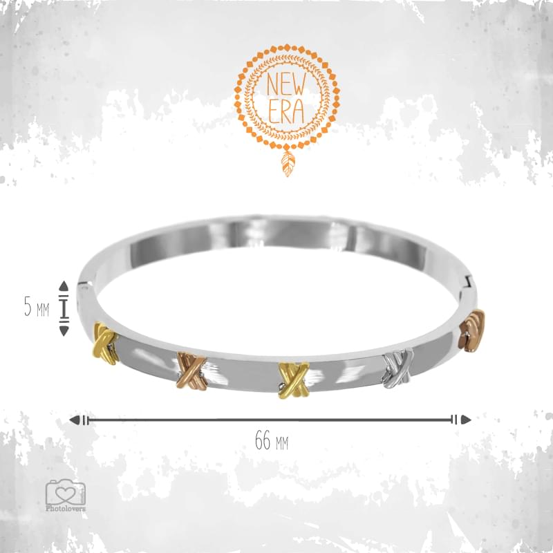 Trinity X Bracelet Προσθέστε το σε οποιοδήποτε ντύσιμο, συνδυάστε το με χρυσό, ασήμι, ροζ χρυσό, καθημερινό και πιο ιδιαίτερο. Το βραχιόλι Trinity X είναι πασπαρτού σε όλες σας τις εμφανίσεις!