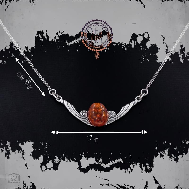 Electrum Wings Necklace - Image 3